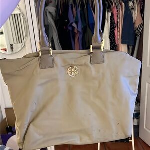 Tory Burch Beige Tote Bag